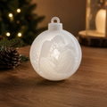 Pallina di Natale litofanica